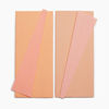 Picture of Lia Griffith Double Sided Crepe Paper Folds Roll, 6.7-Square Feet, Honeysuckle and Coral, Apricot and Light Rose
