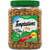 Picture of TEMPTATIONS Classic Crunchy and Soft Cat Treats Seafood Medley Flavor, 30 Oz. Tub