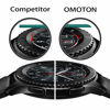 Picture of OMOTON Tempered Glass Screen Protector Compatible Samsung Gear S3 & Galaxy Watch 46mm [3 Pack]