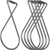 Picture of ATLIN Ceiling Hooks (100 Pack) - Drop Ceiling Clips Great for Wedding Decorations and Classroom Decorations - T-Bar Clip fits Drop Ceilings, Suspended Ceilings, Tile Ceiling, and Grid Ceiling