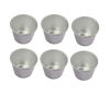 Picture of 6 Pcs Nonstick Individual Tumblers Popovers Chocolate Molten Pudding Cups Raspberry Mold