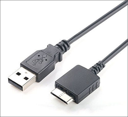 Picture of GuangMaoBo 2IN1 USB sync Data Charger Cable for Sony Walkman MP3 Player NWZ-S636F S638F S639F S515 S516 E435F E438F E436F NWZ-S718FBNC S710F S703F S705F S706F