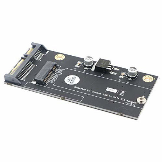 Picture of Carbon 20+6 Pin SSD to SATA 2.5 Adapter Converter for Thinkpad Lenovo X1