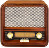 Picture of ClearClick Classic Vintage Retro Style AM/FM Radio with Bluetooth & Aux-in - Handmade Wooden Exterior