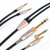 Picture of NEW NEOMUSICIA Replacement Cable Compatible with Hifiman HE4XX, HE-400i (The Latest Version with Both 3.5mm Plug) Headphones 3.5mm / 6.35mm to Dual 3.5mm Jack Male Cord 3meters/9.9ft