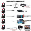 Picture of NUBWO U3 3.5mm Gaming Headset for PC, PS4, Laptop, Xbox One, Mac, iPad, Nintendo Switch Games, Computer Game Gamer Over Ear Flexible Microphone Volume Control with Mic