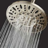 Picture of AquaDance Brushed Nickel High Pressure 6-Setting 7" Rain Shower Head - Angle Adjustable, Anti-Clog Showerhead Jets, Tool-Free Installation-USA Standard Certified-Top U.S. Brand