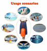 Picture of Swim Float and Drybag for Open Water Swimmers Highly Visible Swim Bouy Float Air Bag for Safty Swim Training (Orange-No Storage Space)