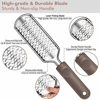 Picture of Colossal Foot Grater Foot File - Foot Rasp Callus Remover BTArtbox Large Stainless Steel Foot Scrubber Foot Care Pedicure Tools for Wet and Dry Feet