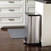 Picture of simplehuman 50 Liter / 13.2 Gallon Rectangular Kitchen Step Trash Can, Brushed Stainless Steel