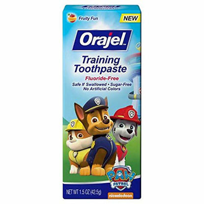 Picture of Orajel Toddler Training Toothpaste Tooty Fruity Flavor 1.50 Oz