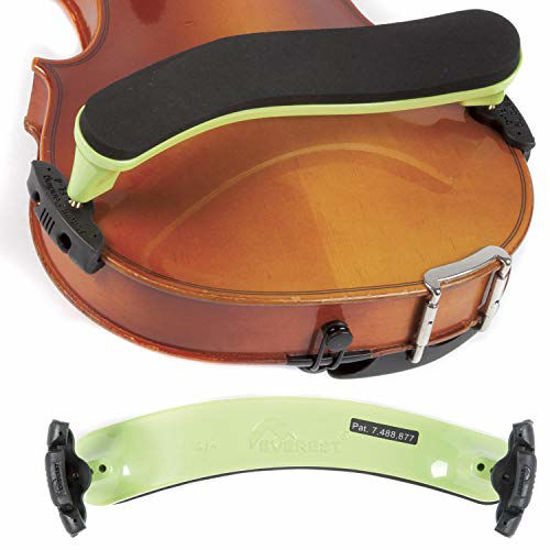 Picture of Everest 4/4 Violin ES Neon Green Shoulder Rest