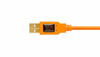 Picture of Tether Tools TetherPro USB 2.0 to Mini-B 5-Pin Cable, 15' (4.6m), High-Visibility Orange