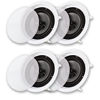 Picture of Acoustic Audio CS-IC83 in Ceiling 8" Speaker 2 Pair Pack 3 Way Home Theater 1400 Watt