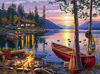 Picture of Buffalo Games - Darrell Bush - Canoe Lake - 1000 Piece Jigsaw Puzzle