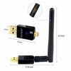 Picture of USB Wifi Adapter 600Mbps USB 2.0 Wifi Dongle 802.11 AC Wireless Network Adapter with Dual Band 2.4GHz/150Mbps+5Ghz/433Mbps 2DBI High Gain Antenna for Desktop Windows XP/Vista/7/8.1/10 Mac 10.7-10.15