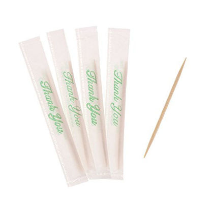 Picture of Royal Mint Individual Paper Wrapped Toothpicks, Package of 500