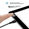 Picture of ME456 A4 LED Light Box 9x12 Inch Light Pad Only 5mm Ultra-Thin USB Power Light Table for Tracing