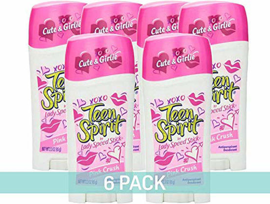 Picture of Teen Spirit Antiperspirant Deodorant, Pink Crush, 1.4 oz Stick by Lady Speed Stick