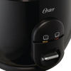 Picture of Oster Titanium Infused DuraCeramic 6-Cup Rice & Grain Cooker with Steam Tray, Silver/Black (CKSTRC61K-TECO)