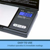 Picture of AWS Series Digital Pocket Weight Scale 1kg x 0.1g, (Black), AWS-1KG-BLK