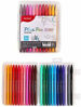 Picture of MONAMI Plus Pen 3000 Felt Tip Pens, Fine Point (0.4mm), Coloring/Drawing/Journaling, Assorted Colors, 24-Pack