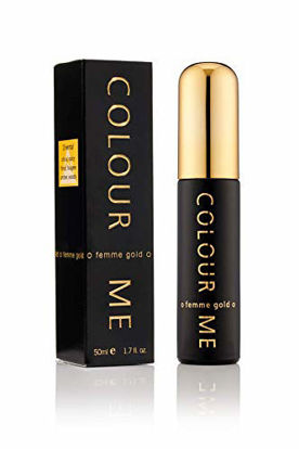 Picture of Colour Me | Femme Gold | Parfum de Toilette | Perfume Spray | Womens Fragrance | Oriental Fruity Scent | 1.7 oz