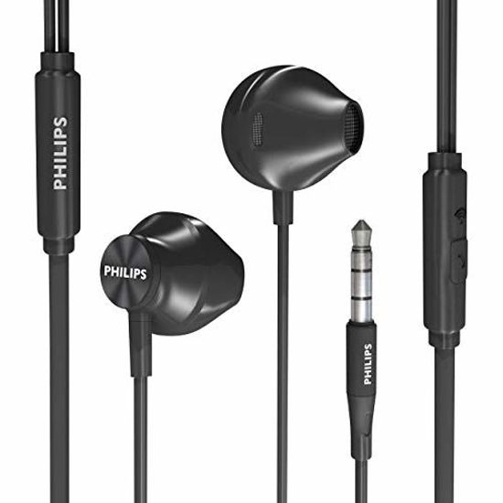 GetUSCart PHILIPS Wired Earbuds with Microphone Ergonomic