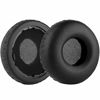 Picture of Geekria QuickFit Protein Leather Ear Pads for Beats by Dr. Dre Wireless (Solo Bluetooth) Headphones, Replacement Ear Cushion/Ear Cups/Ear Cover, Headset Earpads Repair Parts (Black)