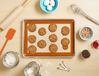 Picture of Mrs. Andersons Baking Brown Silicone 11.6 x 16.5 Inch Baking Mat