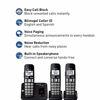 Picture of Panasonic DECT 6.0 Expandable Cordless Phone System with Answering Machine and Call Blocking - 3 Handsets - KX-TGE433B (Black)