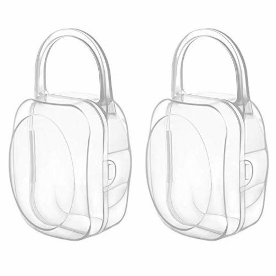 Picture of LANEYLI Pacifier Box Pacifier Shield Case Pacifier Clip Holder - Pack of 2