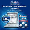 Picture of Finish In-Wash Dishwasher Cleaner: Clean Hidden Grease and Grime, 3 ct