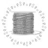 Picture of WXJ13 Silver Stainless Steel Cable Chain Brand 11m 36FT Jewelry Making Chains with 20 Lobster Clasps and 30 Jump Rings for Pendant Necklace DIY Making 1.5mm