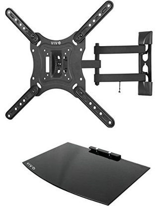 VIVO Steel VESA Bracket 75x75 and 100x100 Mounting for Computer Monitor,  Quick Release Removable VESA Plate, Black, PT-SD-VA01A