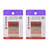 Picture of SINGER Universal Regular Point Machine Needles (20-Count 80/11, 90/14, 100/16)