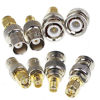 Picture of SMA to BNC Kits 2 Set RF Coaxial Adapter Male Female Coax Connector 8 Pieces