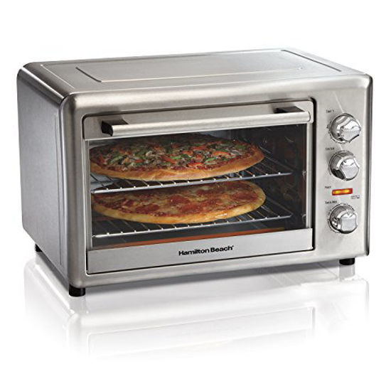 Picture of Hamilton Beach Countertop Rotisserie Convection Toaster Oven, Extra-Large, Stainless Steel (31103DA)