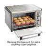 Picture of Hamilton Beach Countertop Rotisserie Convection Toaster Oven, Extra-Large, Stainless Steel (31103DA)