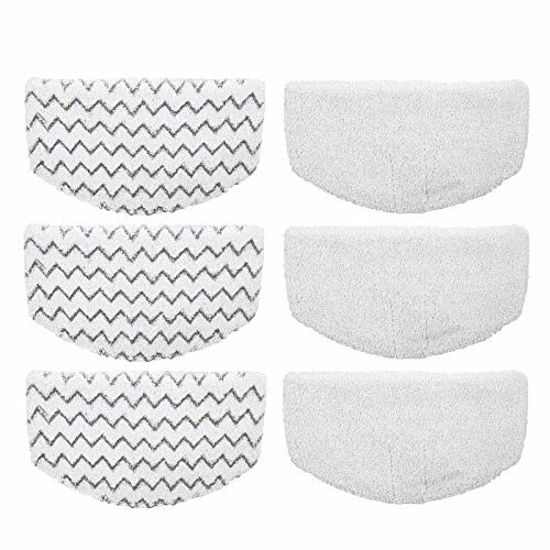 Picture of Aunifun 6 Pcs Washable Steam Mop Pads Replacement for Bissell Powerfresh 1940 Series, 1544A, 2075A, 1440, 1940W, 19404, 1806, 1940A, 5938, 19408, 1940Q
