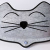 Picture of K&H PET PRODUCTS EZ Mount Window Bed Kitty Sill Gray with Kitty Face 27 X 11 X 6 Inches