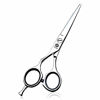 Picture of Professional Lefty Left handed Barber Hair Cutting Scissors/Shear -6'' Hairdressing Scissor Salon Razor Edge Straight Blade Shears Stainless Steel with Finger Inserts- by Dream Reach(Cutting Scissor)