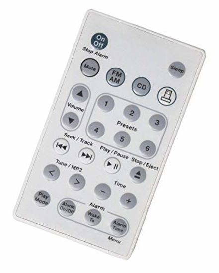 Picture of New Remote Control Replaced for Bose Wave Music System AWRCC1 AWRCC2 aka Wave Radio/CD II (White Color)