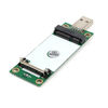 Picture of Mini PCIe WWAN Card to USB Adapter with SIM Slot, Mini PCI Express WWAN/LTE/4G Module Tester Converter, Support 30mm 50mm Wireless Wide Area Network Card