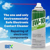 Picture of BW-100 Electronic Contact Cleaner Non-Flammable Aerosol Spray - Safely Cleans Joycons, Keyboards, Computers, Rechargeable Devices and More - Removes Dust, Dirt and Other Debris | 8oz/225g