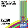 Picture of Fidget Toys for Adults and Kids - Calming Stretchy String Stocking Stuffers - 6 Pack