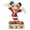 Picture of Enesco Disney Traditions by Jim Shore Mickey Mouse Christmas Personality Pose Figurine, 4.625 Inch, Multicolor