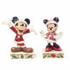 Picture of Enesco Disney Traditions by Jim Shore Mickey Mouse Christmas Personality Pose Figurine, 4.625 Inch, Multicolor