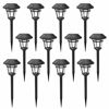 Picture of MAGGIFT 12 Pack Solar Pathway Lights Outdoor Solar Garden Lights for Patio, Yard, Driveway