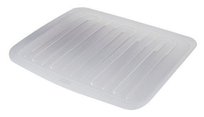 Rubbermaid Antimicrobial Drain Board, Clear, S